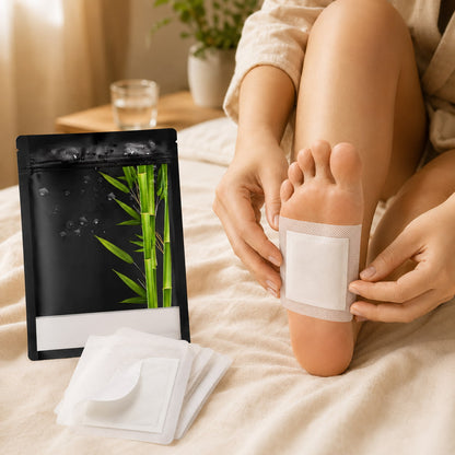 BambooEase Foot Patches overnight foot-care patches for evening self-care