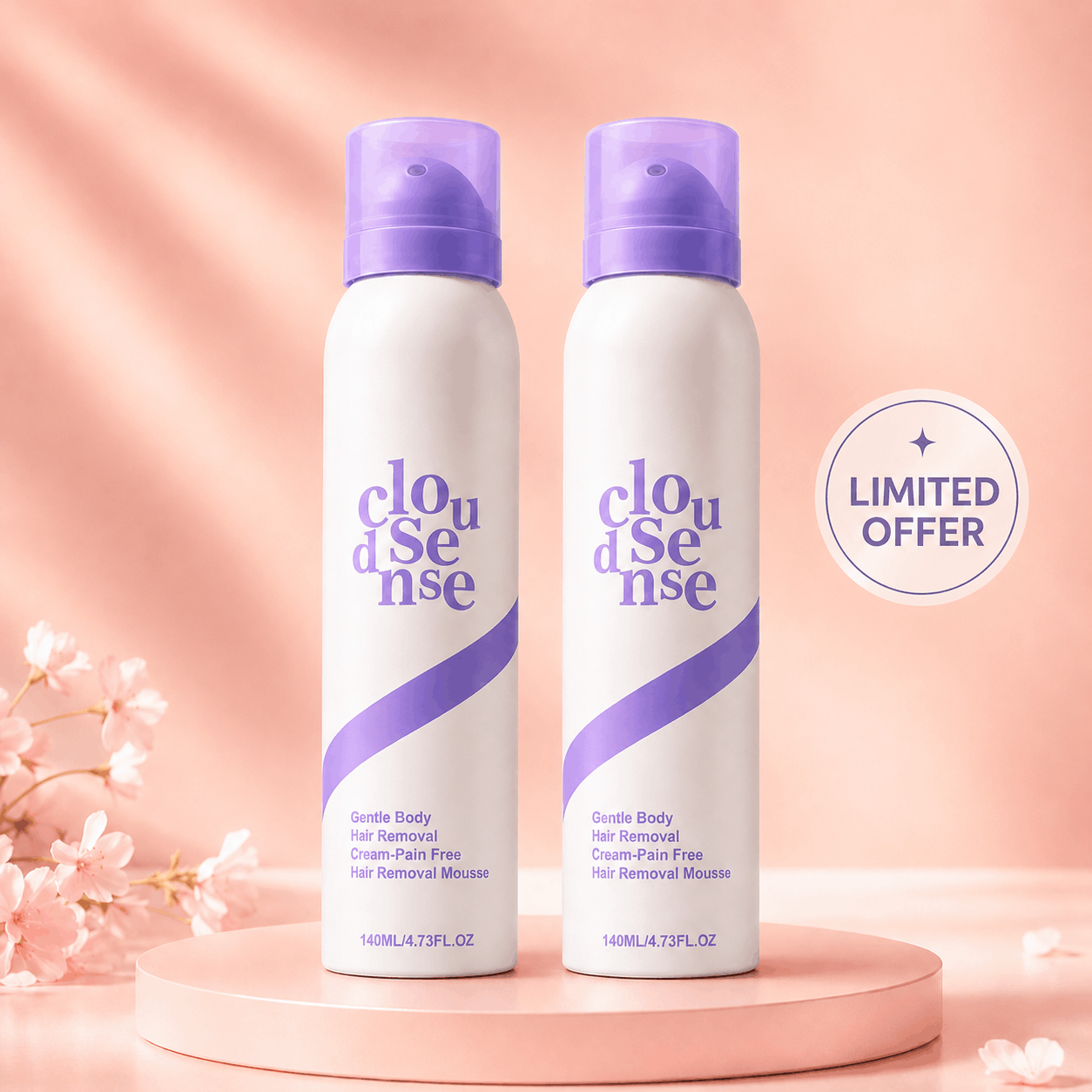 BareBloom™ Bikini Hair Removal Cream