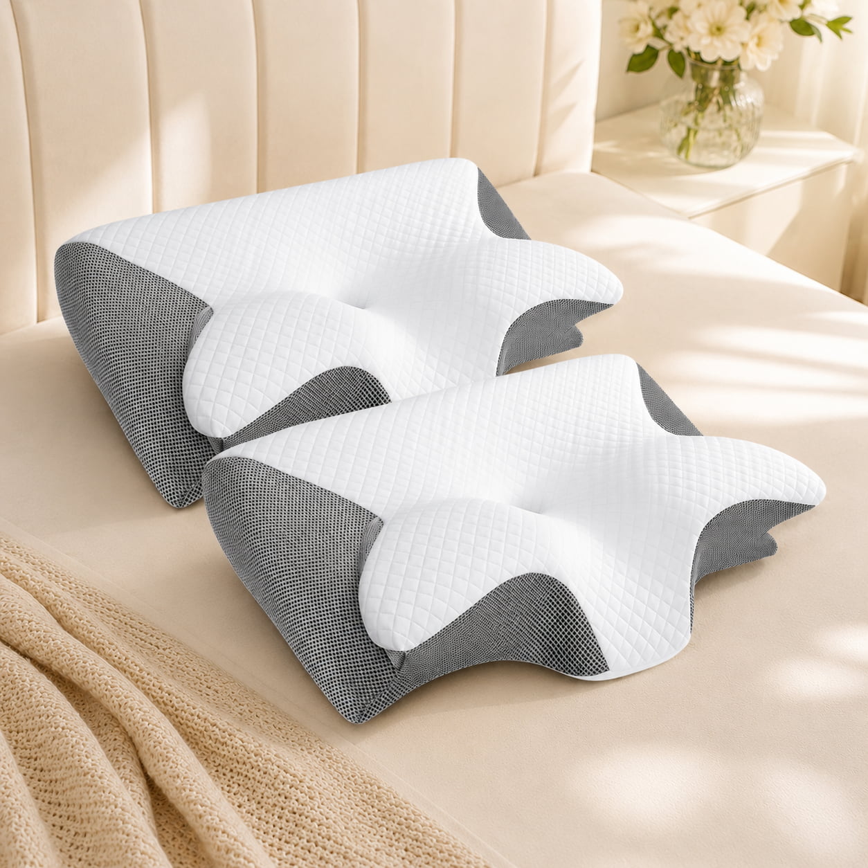 ButterflyRest™ Ergonomic Neck Support Pillow BOGO