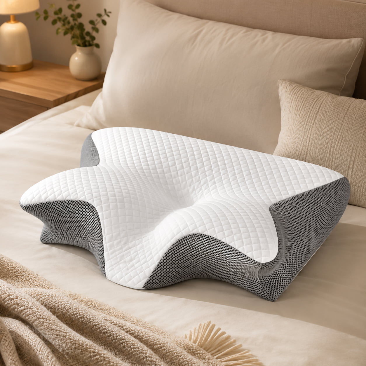 ButterflyRest™ Ergonomic Neck Support Pillow BOGO