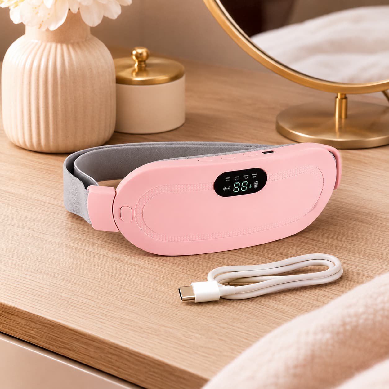 CycleEase Pro™ Cordless Menstrual Heating Belt
