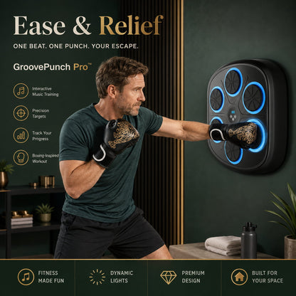 GroovePunch Pro™ Music Boxing Fitness Machine