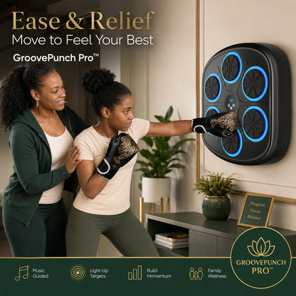 GroovePunch Pro™ Music Boxing Fitness Machine