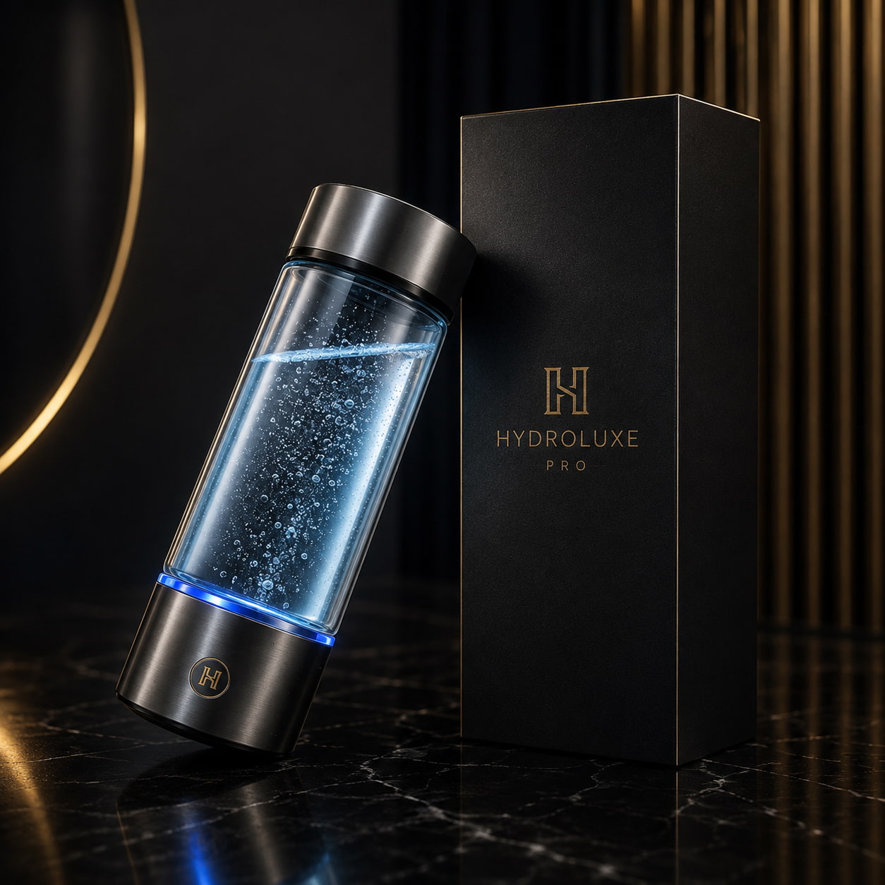 HydroLuxe Pro™ Hydrogen Water Bottle