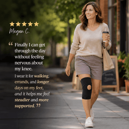 KneeGuard Pro™ Adjustable Knee Support Brace
