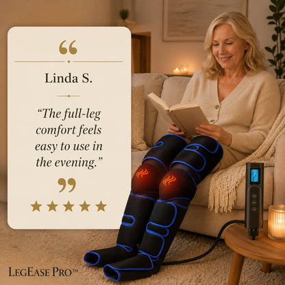 LegEase Pro™ 360° Air Compression Leg Massager