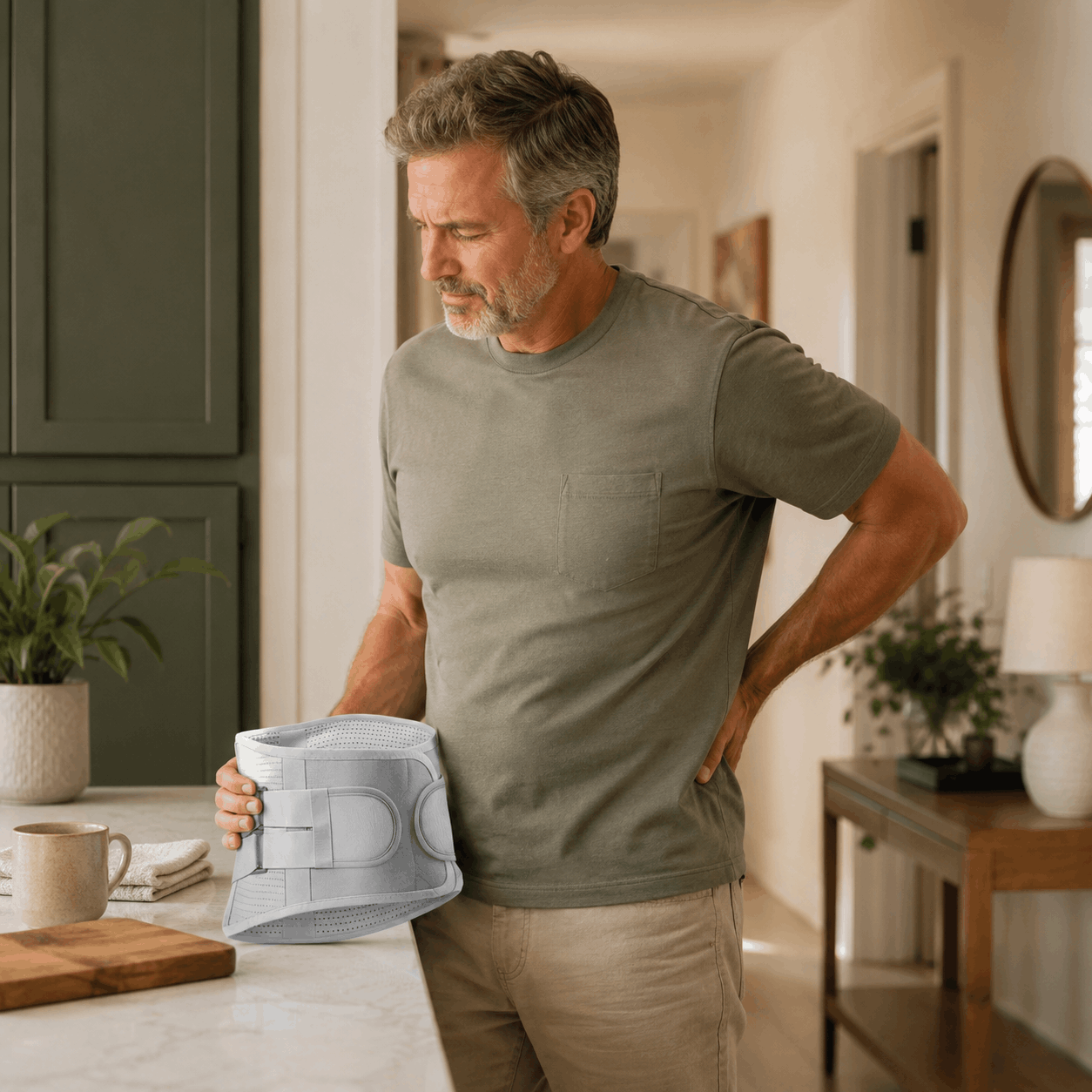 LumbarGuard Pro™ Adjustable Lumbar Support Belt