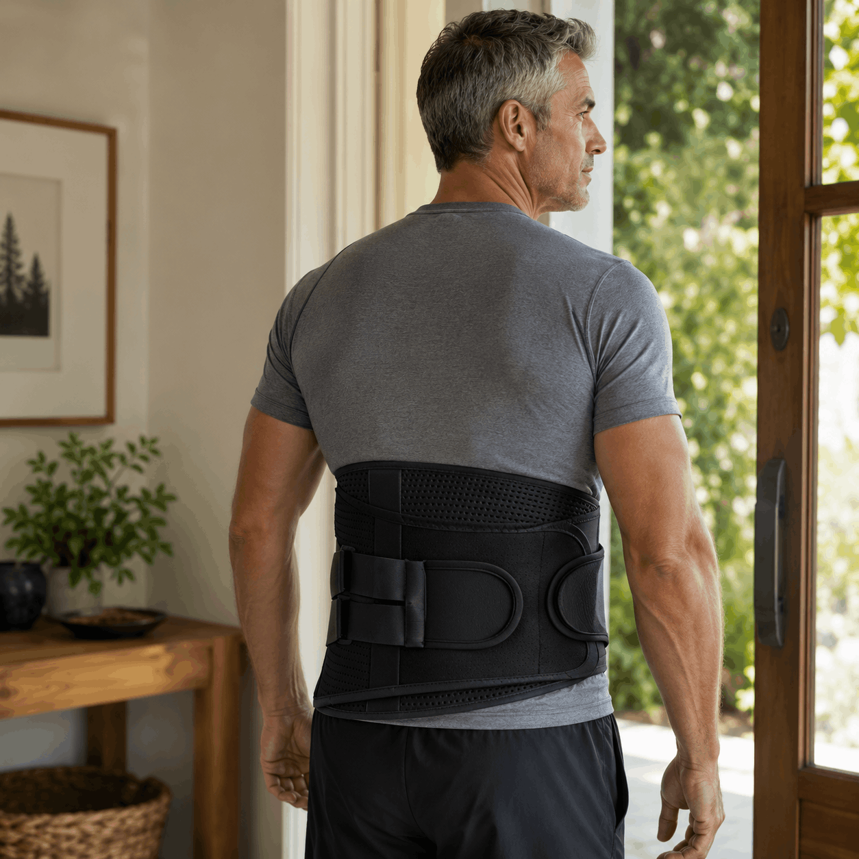 LumbarGuard Pro™ Adjustable Lumbar Support Belt