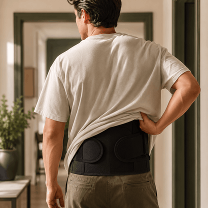 LumbarGuard Pro™ Adjustable Lumbar Support Belt