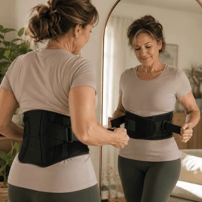 LumbarGuard Pro™ Adjustable Lumbar Support Belt