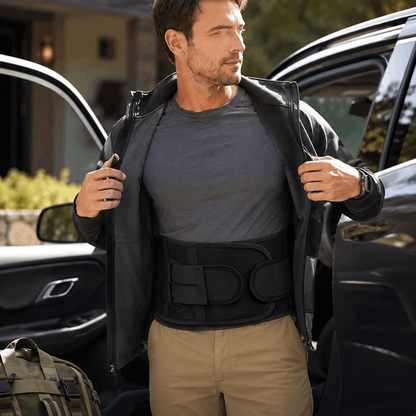 LumbarGuard Pro™ Adjustable Lumbar Support Belt