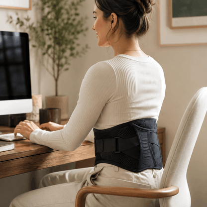 LumbarGuard Pro™ Adjustable Lumbar Support Belt