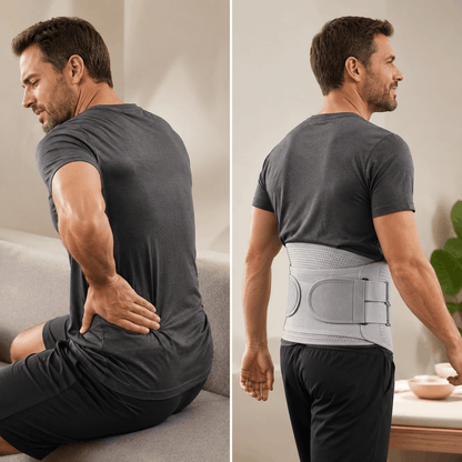 LumbarGuard Pro™ Adjustable Lumbar Support Belt