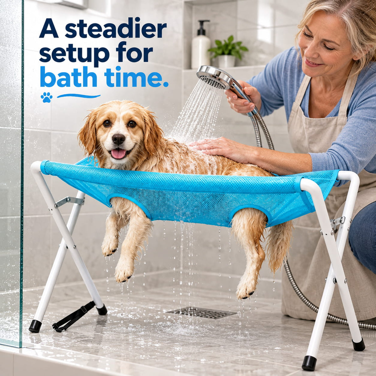 PawSpa Pro™ #1 Pet Bathing & Grooming Hammock