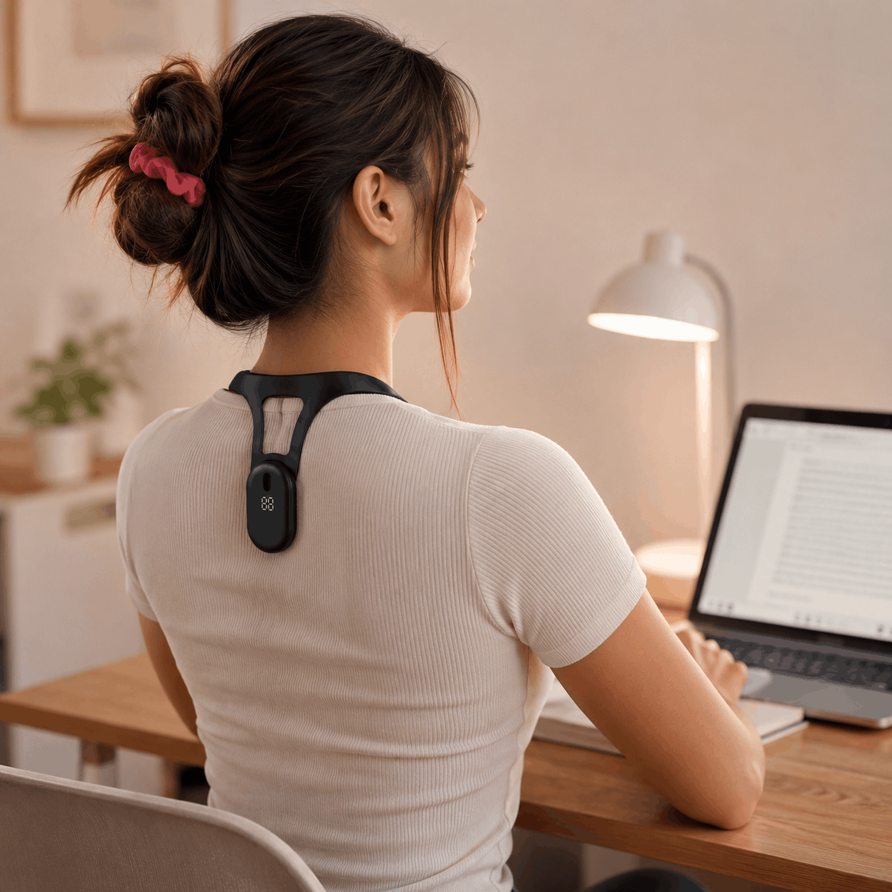 PosturePulse Pro™ Smart Posture Trainer with Vibration Reminders