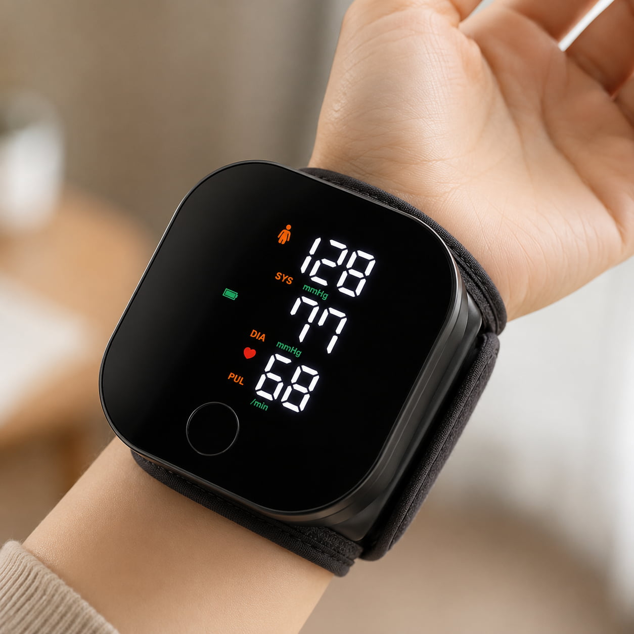 PulseGuard Pro™ Portable Wrist Blood Pressure Monitor