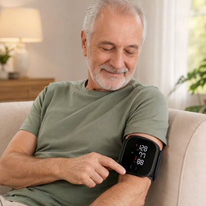 PulseGuard Pro™ Portable Wrist Blood Pressure Monitor