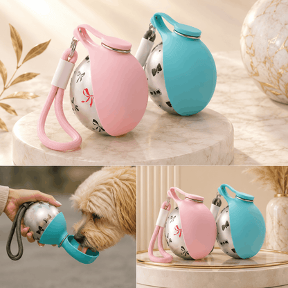 PupCup™ Portable Dog Water Bottle with Built-In Bowl