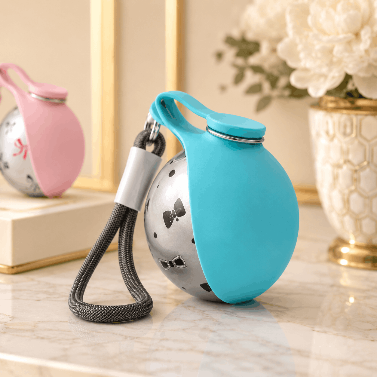 PupCup™ Portable Dog Water Bottle with Built-In Bowl