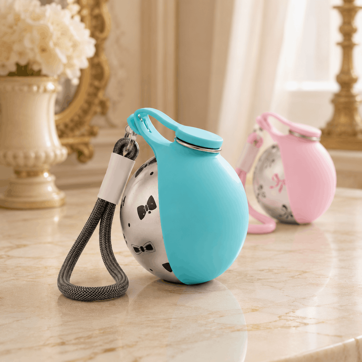 PupCup™ Portable Dog Water Bottle with Built-In Bowl