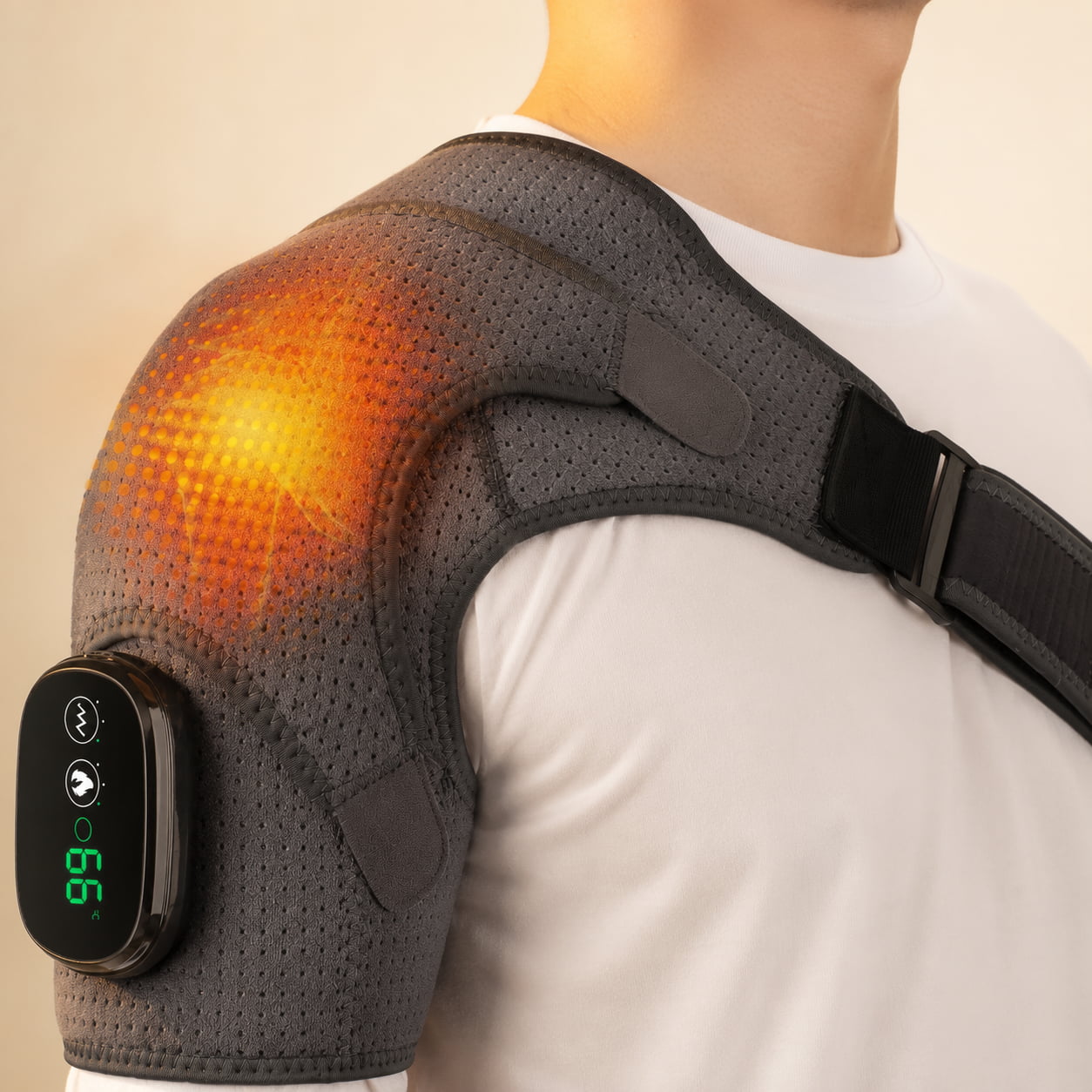 ShoulderEase Pro™ Heated Shoulder Support Brace