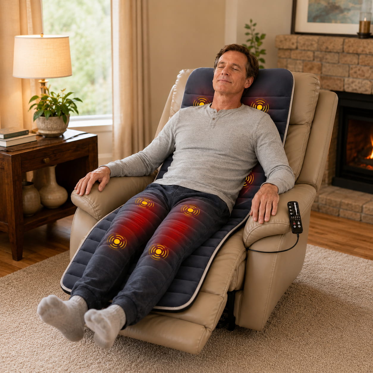 SootheRest Pro™ Heated Full Body Massage Mat