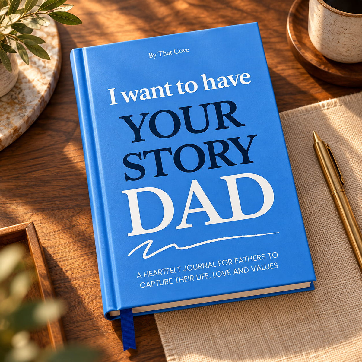 StoryKeep Pro™ Mom & Dad Keepsake Journal