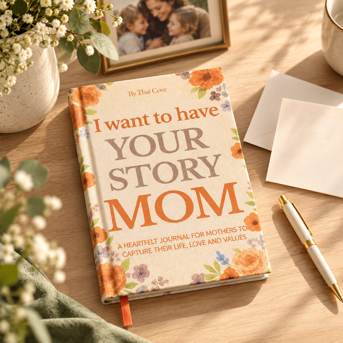 StoryKeep Pro™ Mom & Dad Keepsake Journal
