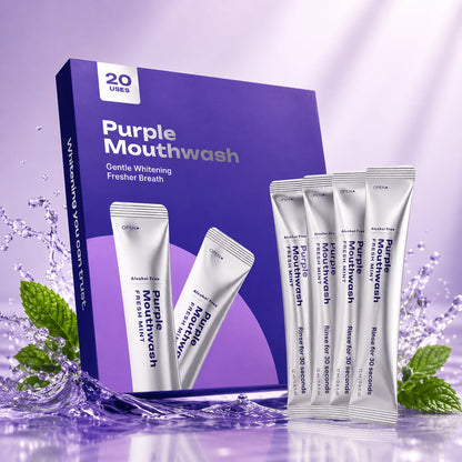 VioletSmile Pro™ Purple Whitening Mouthwash Sachets